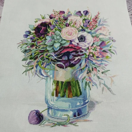 «Букет с анемонами»