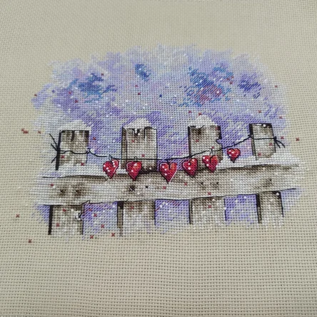 Забор для влюбленных